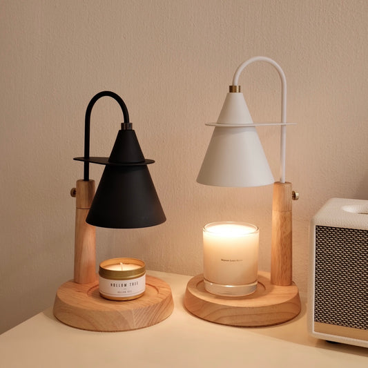 Adjustable Nordic Wooden Candle Warmer 北歐原木融蠟燈(可調升降款)
