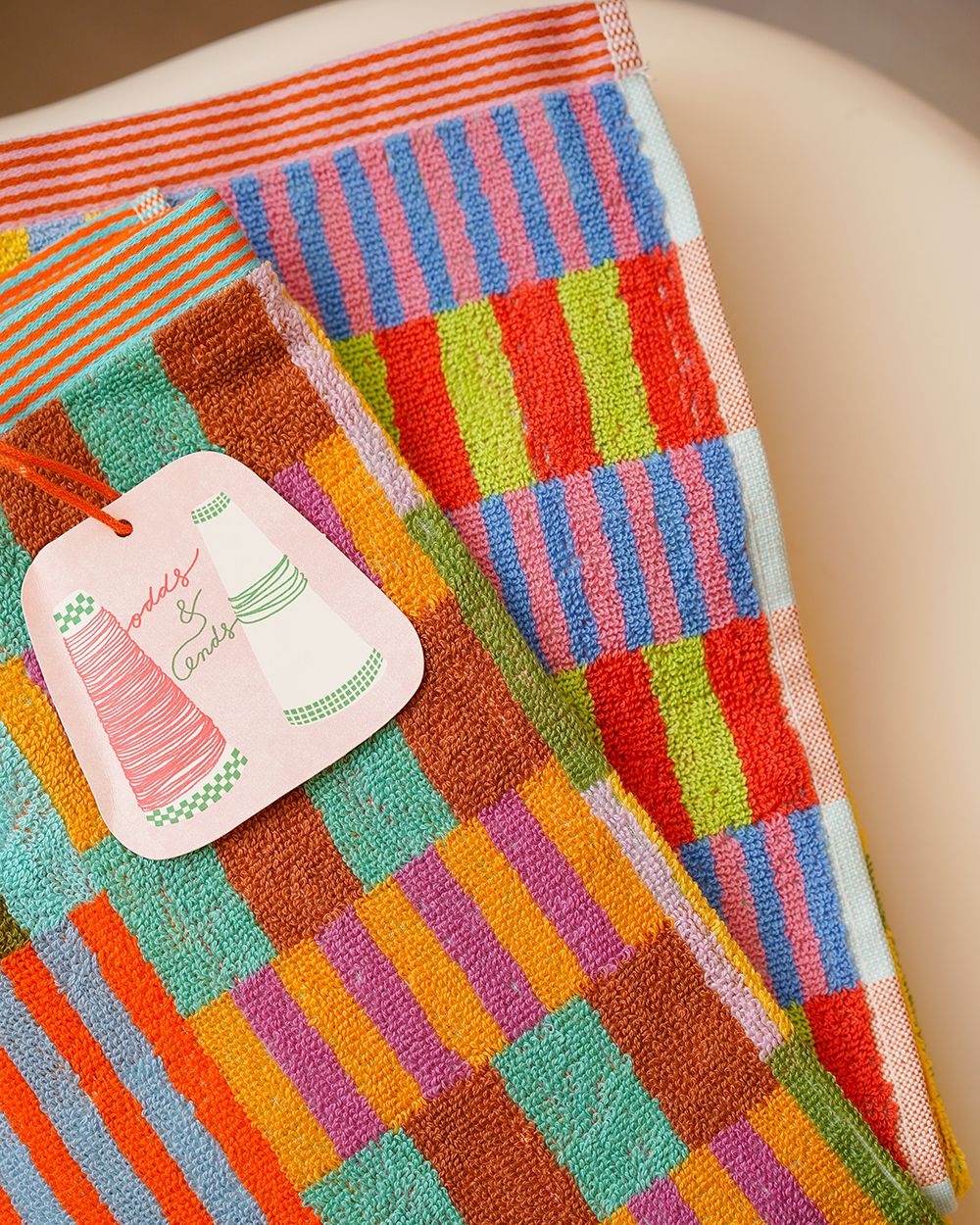 Foekje Fleur Odds & Ends Bath Towel 彩色純棉浴巾