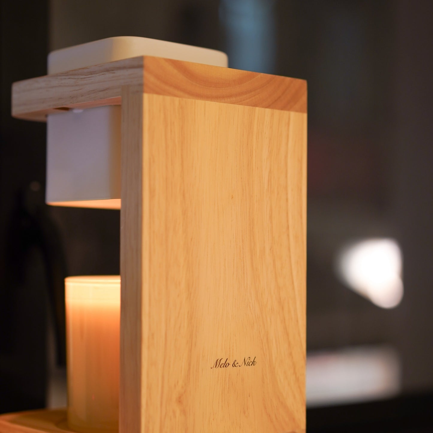 Coffee Wooden Candle Warmer 咖啡實木融蠟燈