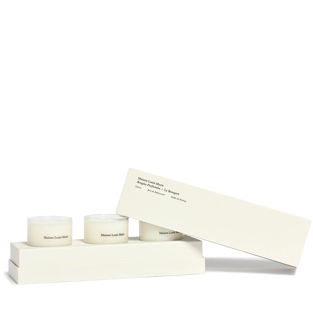 \ Display 展示品 / Maison Louis Marie Le Bouquet Candle Gift Set 香氛蠟燭禮盒 - Bestseller Fragrances