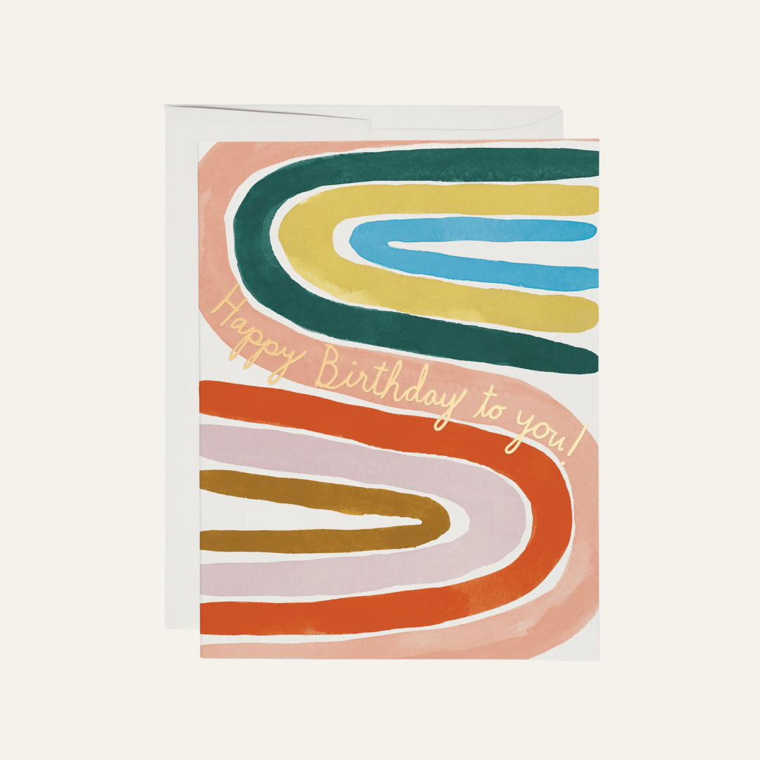 Red Cap Cards - Perfect Rainbow