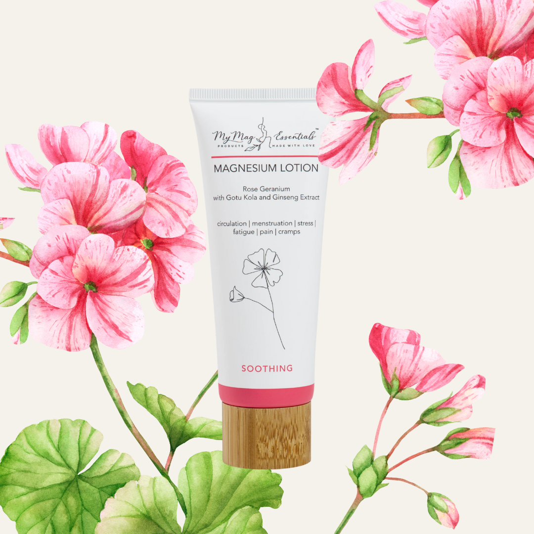 My Mag Essentials Rose Geranium Magnesium Lotion 玫瑰天竺葵鎂乳霜