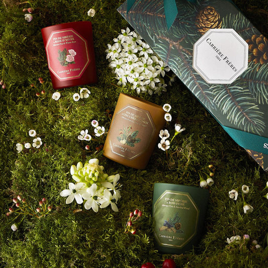 Carrière Frères Christmas Edition Siberian Pine Mini Scented Candle Set|西伯利亞松柏迷你蠟燭套裝