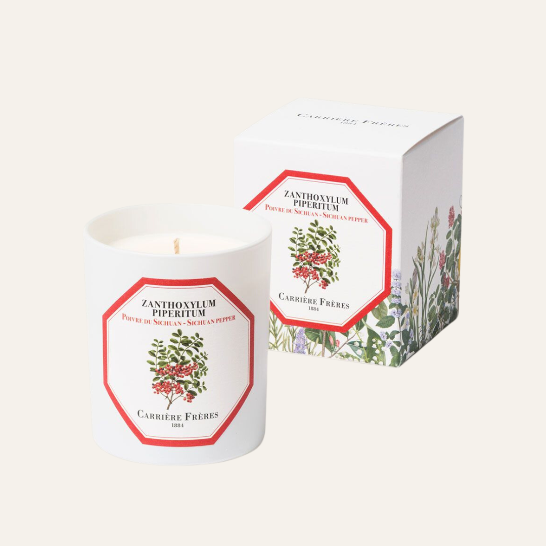 Carrière Frères Sichuan Pepper Scented Candle|四川花椒 Zanthoxylum Piperitum