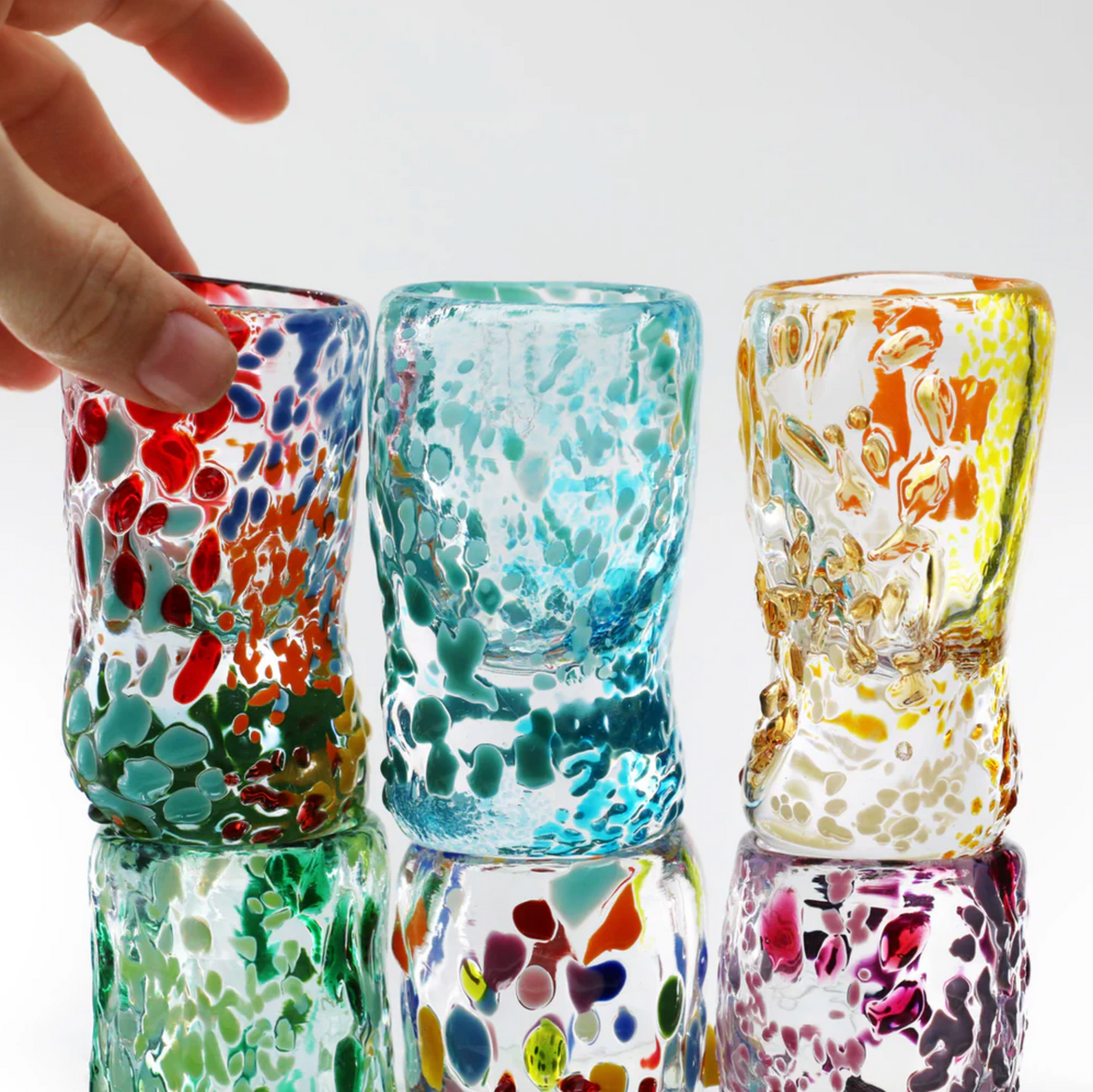 Studio Arhoj Crystal Coral Shot Glass 清酒杯