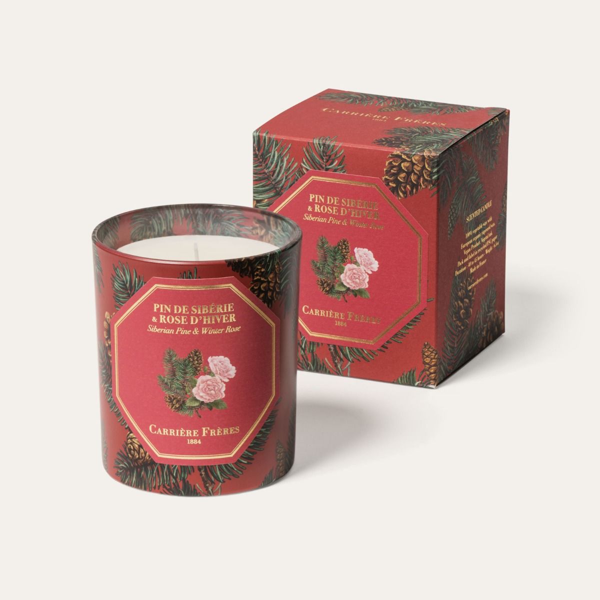 Carrière Frères Christmas Edition Siberian Pine & Winter Rose Scented Candle|西伯利亞松柏與冬季玫瑰