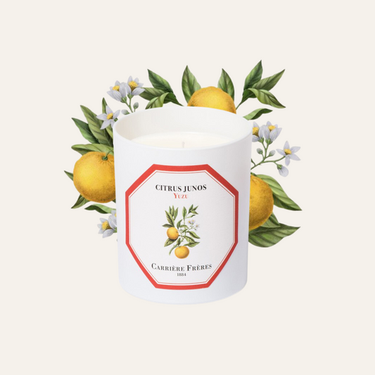 Carrière Frères Yuzu Scented Candle|柚子 Citrus Junos