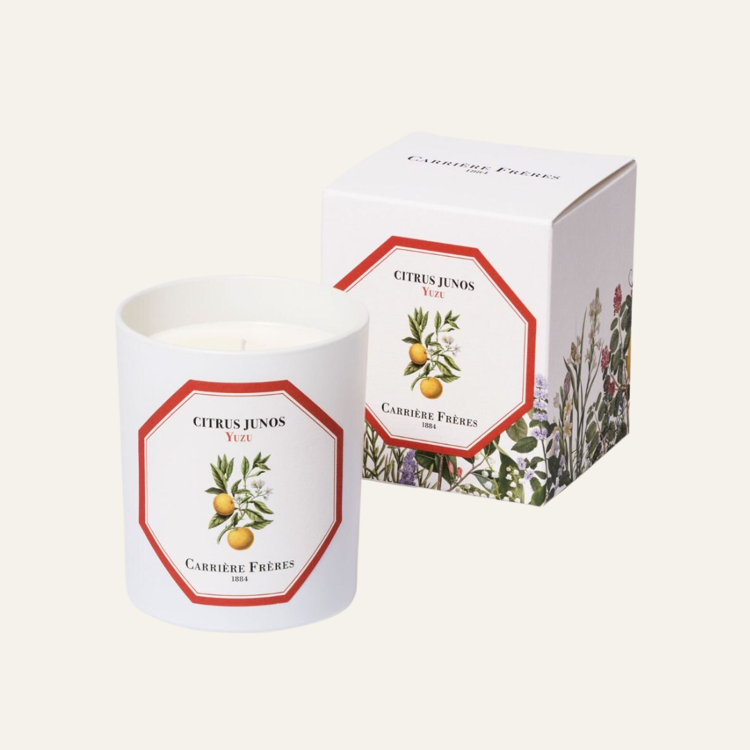 Carrière Frères Yuzu Scented Candle|柚子 Citrus Junos