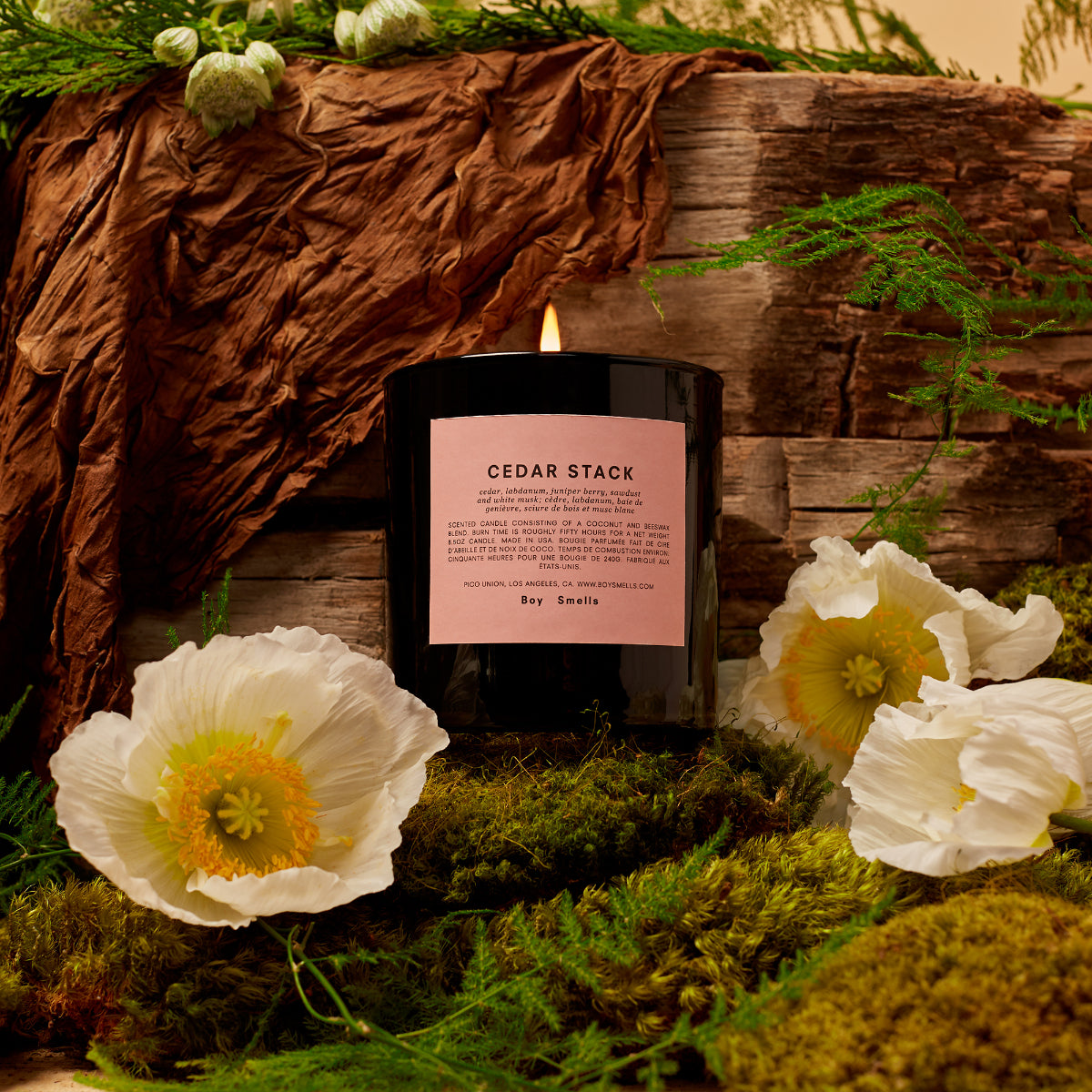 Boy Smells Cedar Stack Candle 雪松森林蠟燭