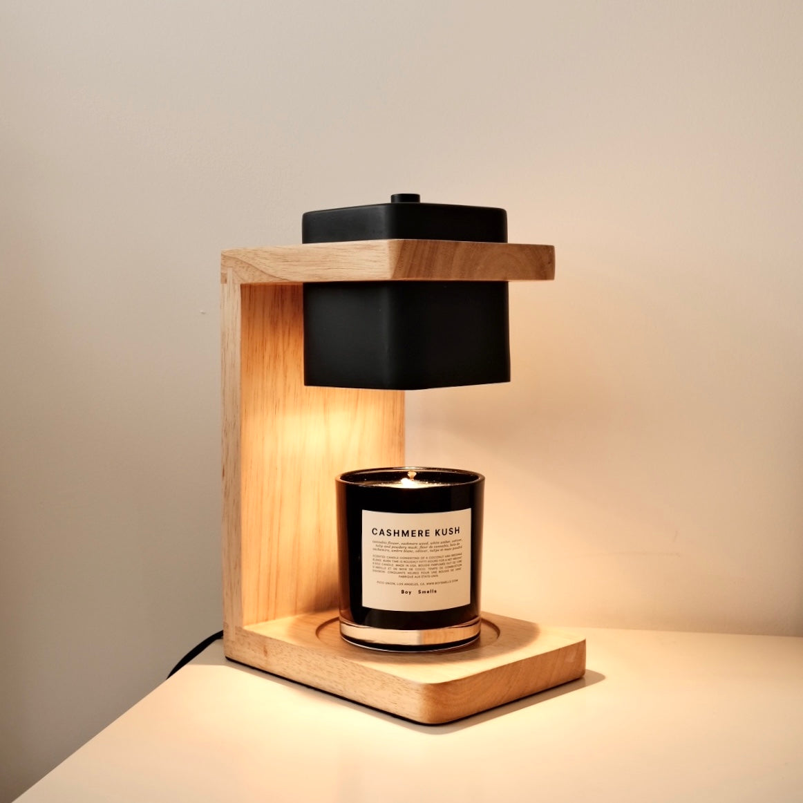 Coffee Wooden Candle Warmer 咖啡實木融蠟燈