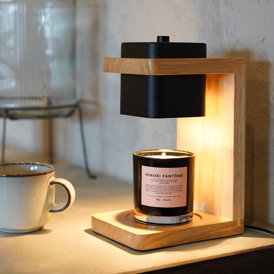 Coffee Wooden Candle Warmer 咖啡實木融蠟燈