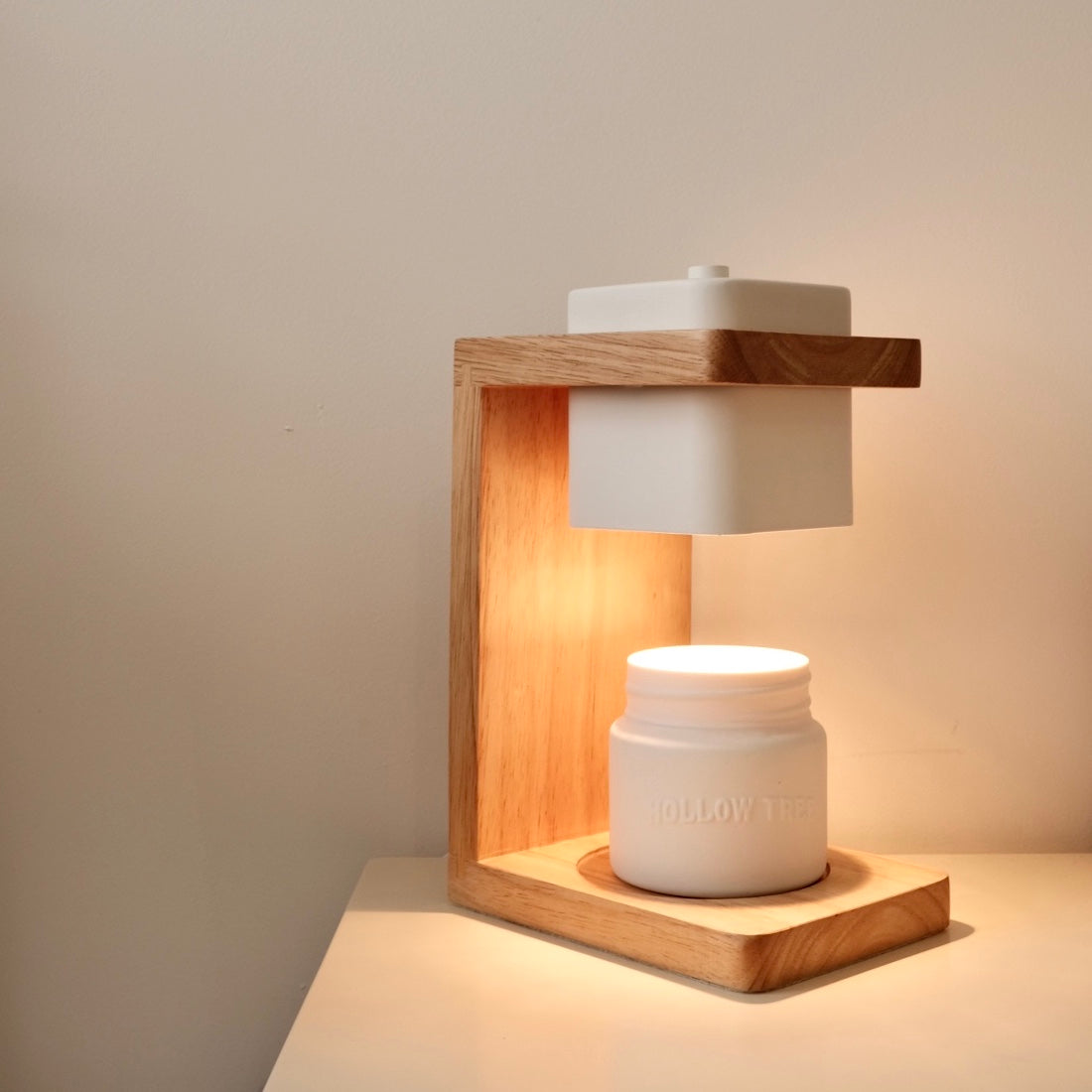 Coffee Wooden Candle Warmer 咖啡實木融蠟燈