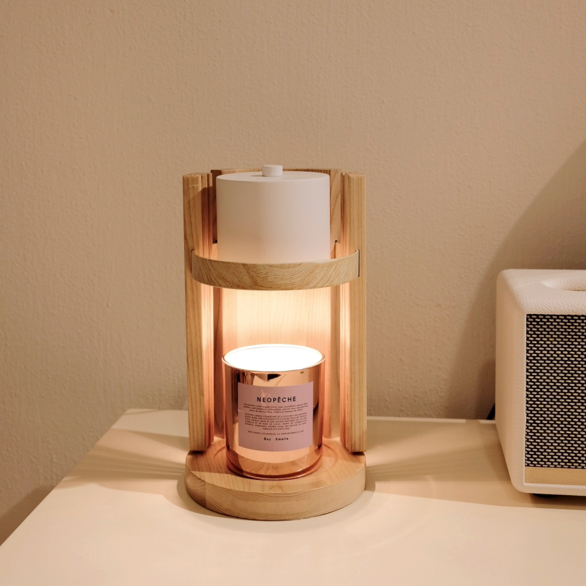 Cuckoo Wooden Candle Warmer 鳥籠木融蠟燈