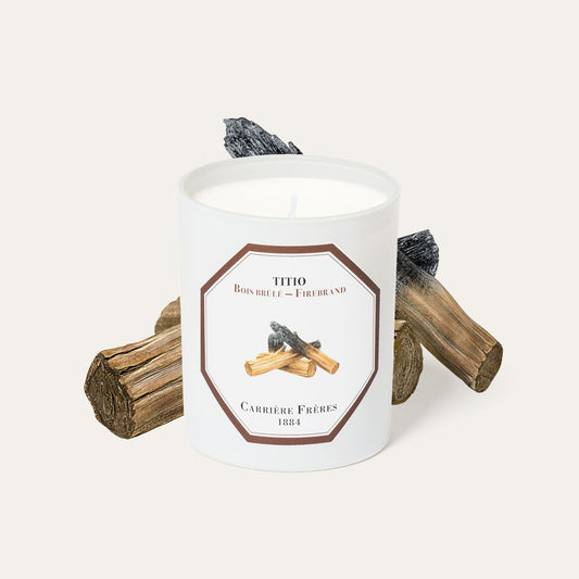 Carrière Frères Firebrand Scented Candle|炭木 Titio