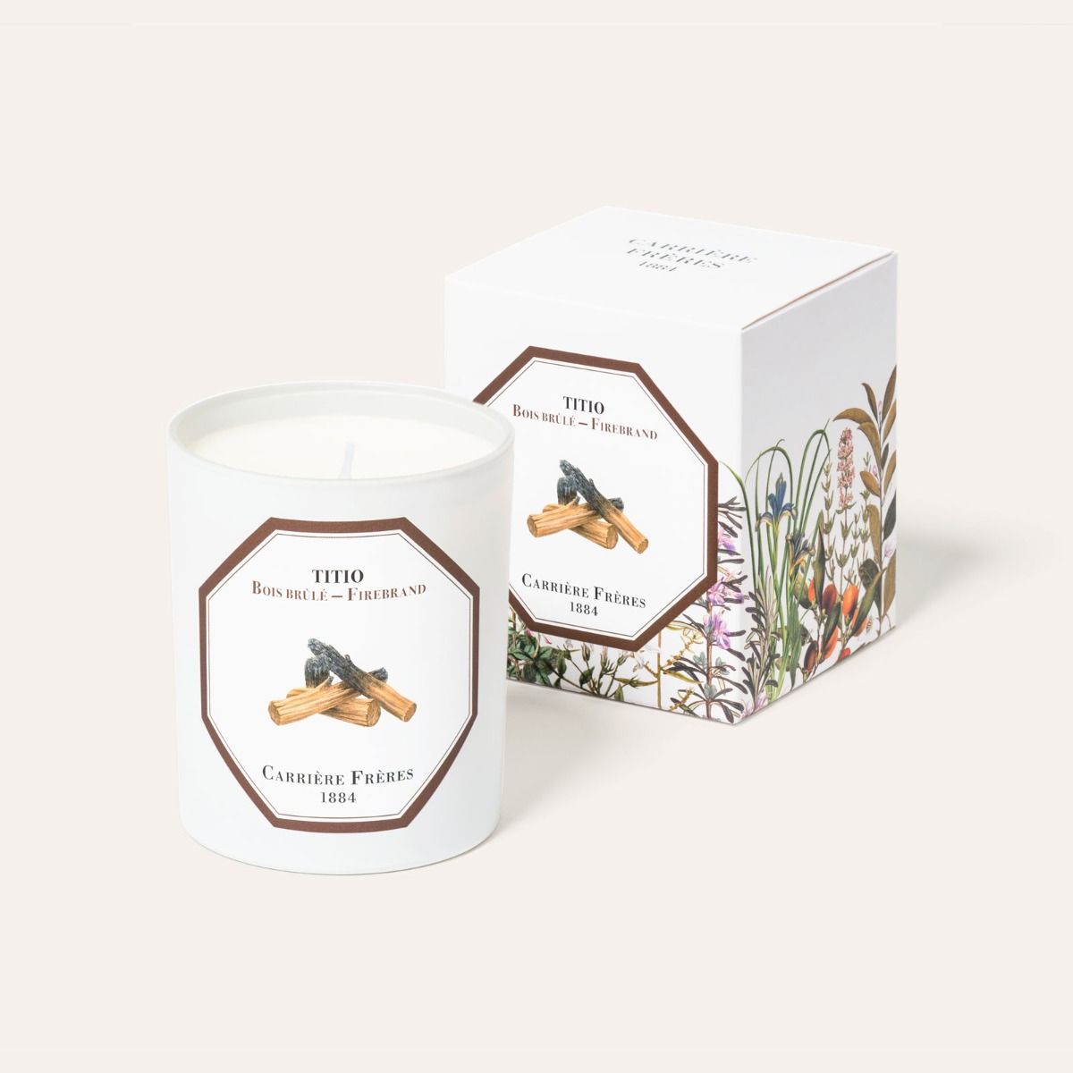 Carrière Frères Firebrand Scented Candle|炭木 Titio