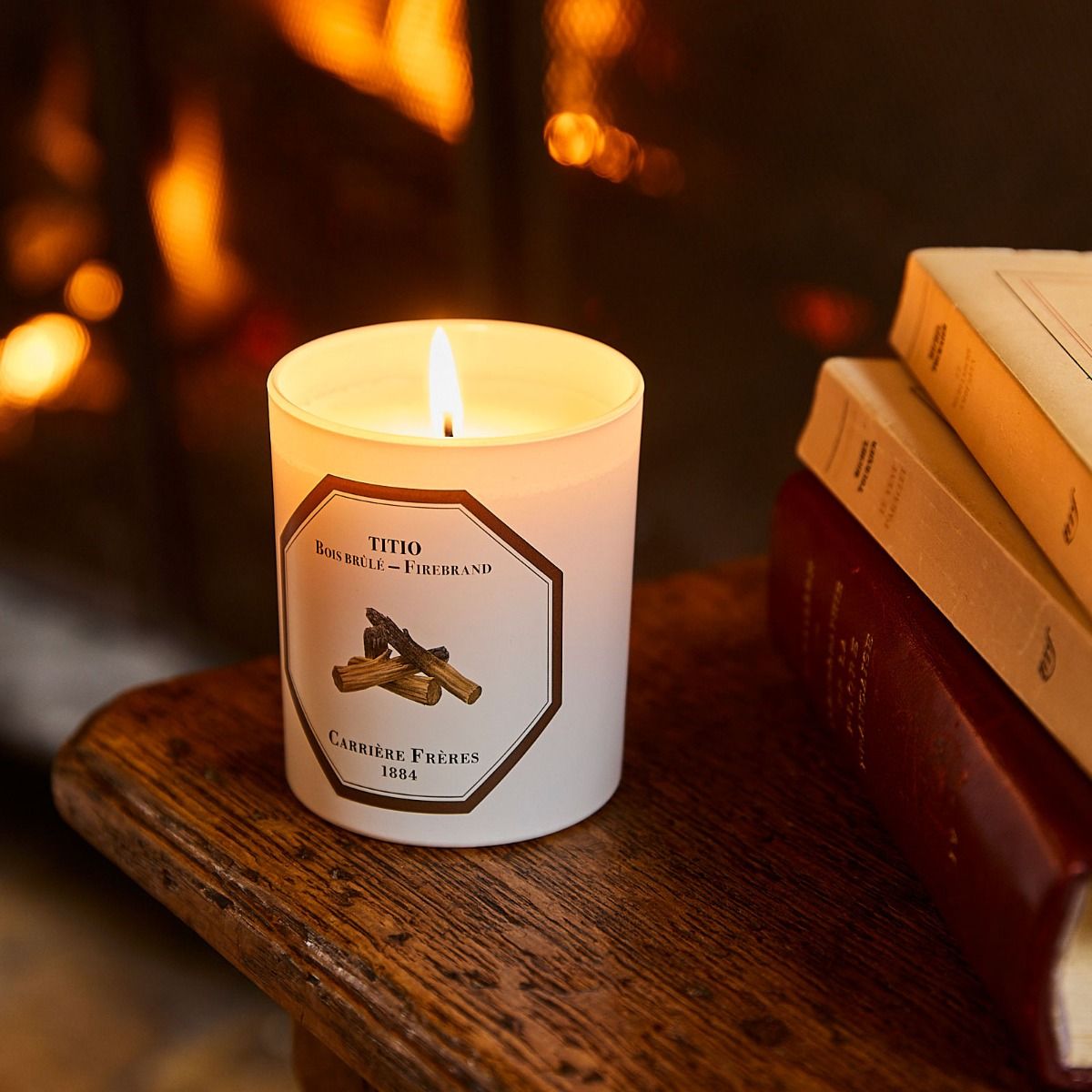 Carrière Frères Firebrand Scented Candle|炭木 Titio
