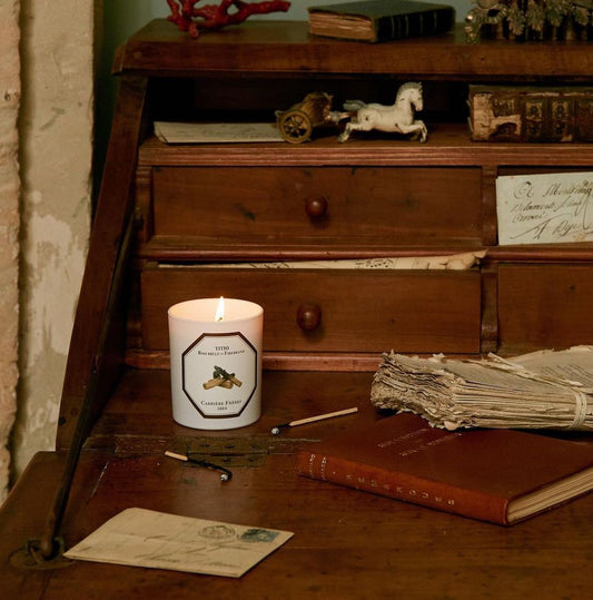 Carrière Frères Firebrand Scented Candle|炭木 Titio