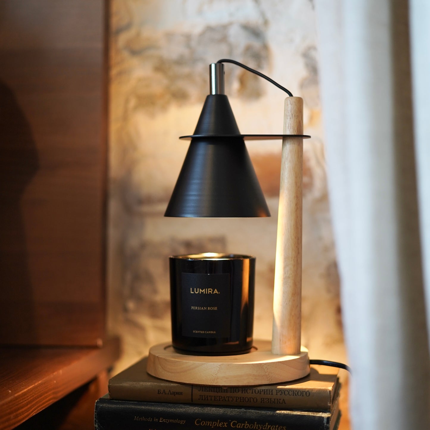 Nordic Wooden Candle Warmer 北歐原木融蠟燈