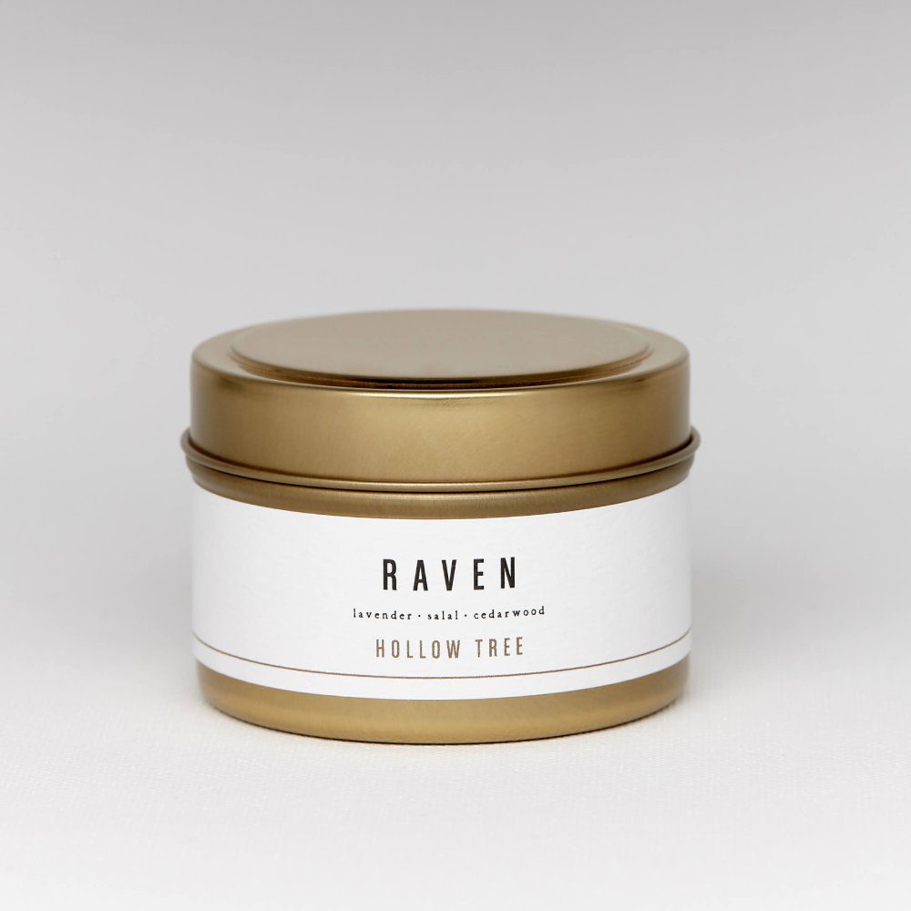 Hollow Tree Raven Candle 黑夜渡鴉蠟燭|薰衣草雪松 \寵物友善 Pet-friendly/