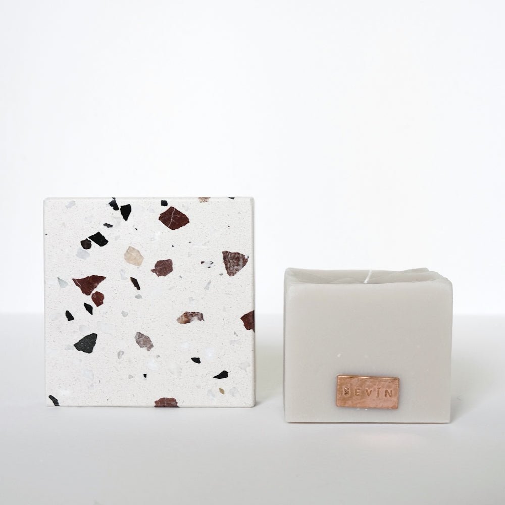 水磨石座 - Oat Milk Terrazzo