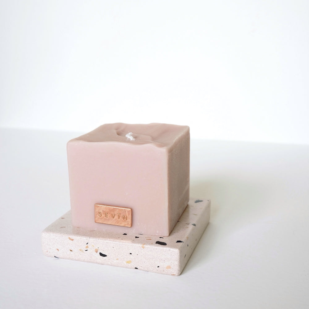 水磨石座 - Pink Terrazzo
