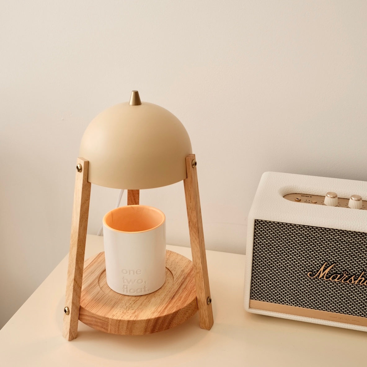 Tripod Wooden Candle Warmer 圓頂木架融蠟燈