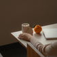 It's Saturday! No.006 晨光橘夏 - 杏仁米水泥香氛蠟燭 Wooden Wick Candle