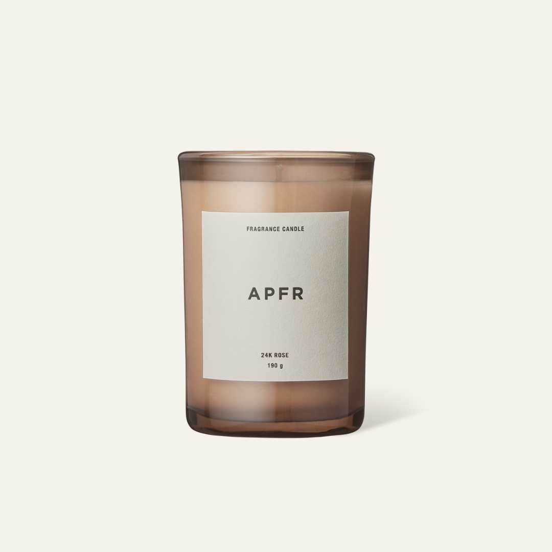 APFR 24K Rose Fragrance Candle｜玫瑰蠟燭