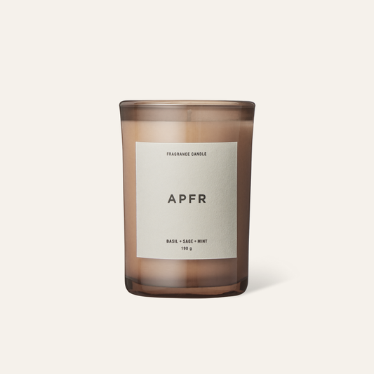 APFR Basil + Sage + Mint Fragrance Candle｜羅勒鼠尾草蠟燭