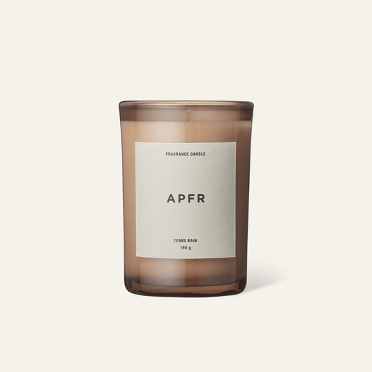 APFR Tears Rain Fragrance Candle｜茉莉麝香蠟燭