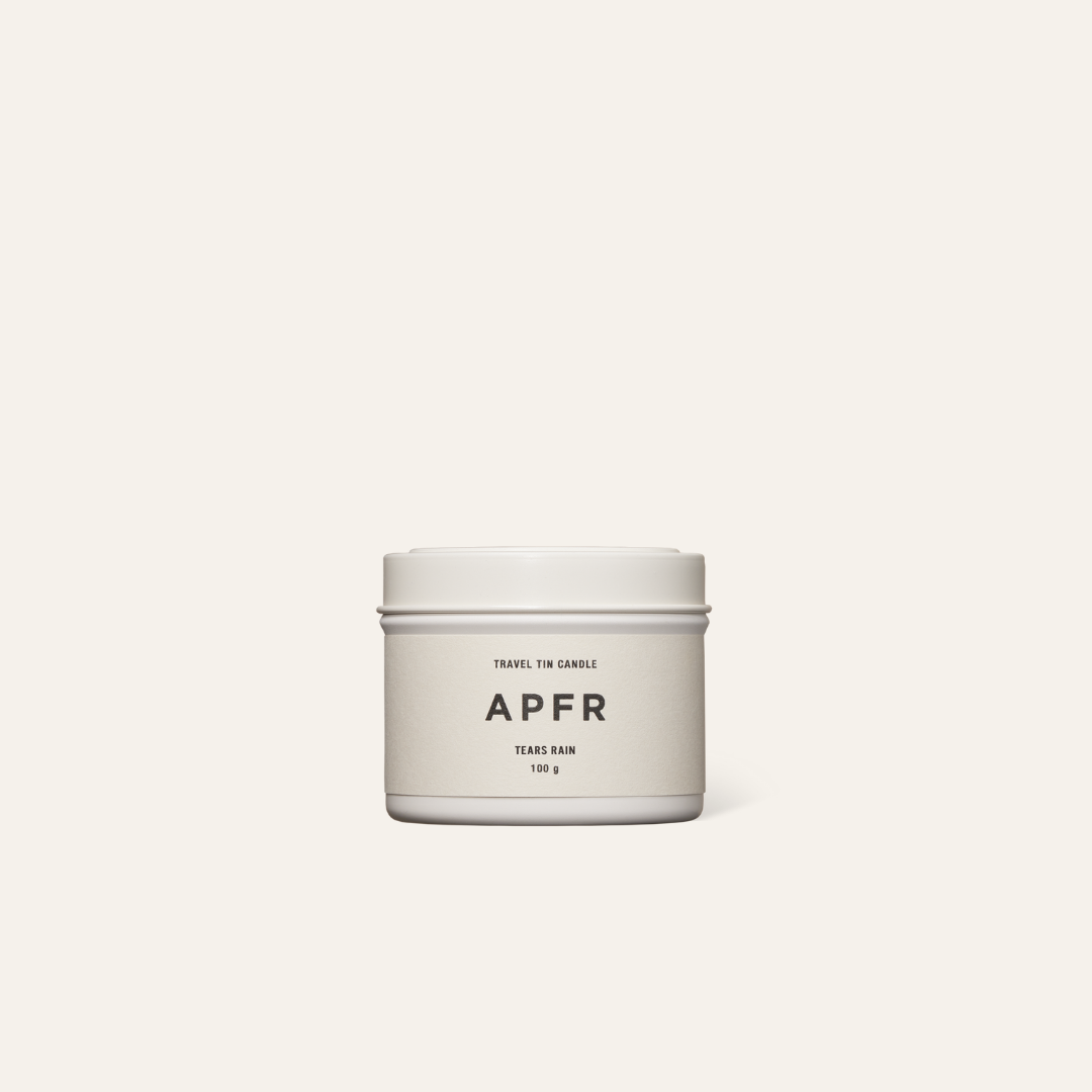 APFR Tears Rain Fragrance Candle｜茉莉麝香蠟燭