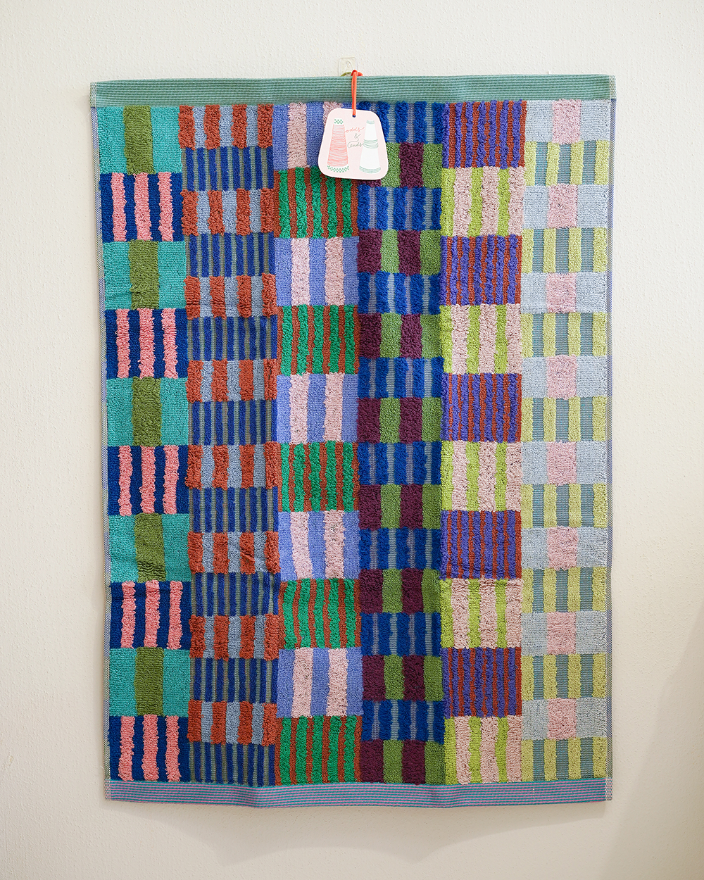 Foekje Fleur Odds & Ends Bath Mat 彩色純棉兩用浴巾浴墊