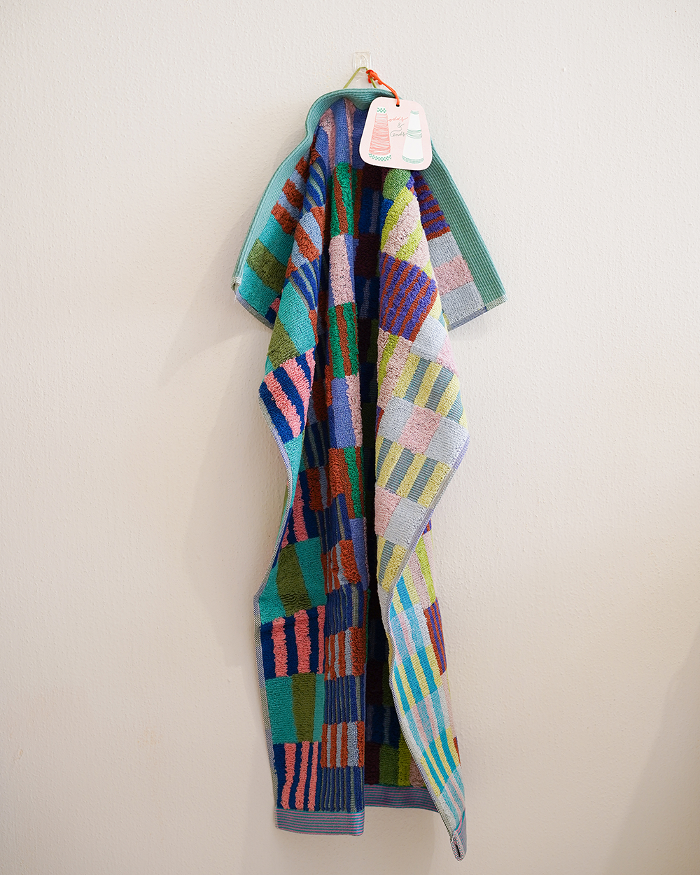 Foekje Fleur Odds & Ends Bath Mat 彩色純棉兩用浴巾浴墊