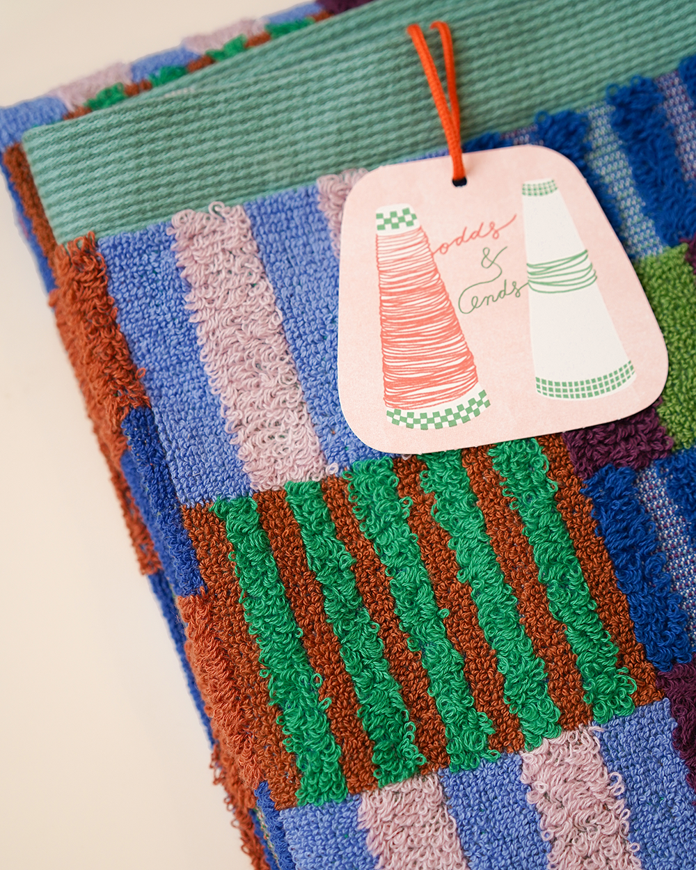 Foekje Fleur Odds & Ends Bath Mat 彩色純棉兩用浴巾浴墊