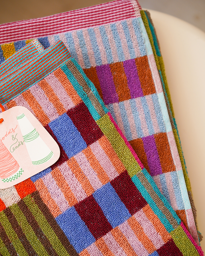 Foekje Fleur Odds & Ends Bath Towel 彩色純棉浴巾