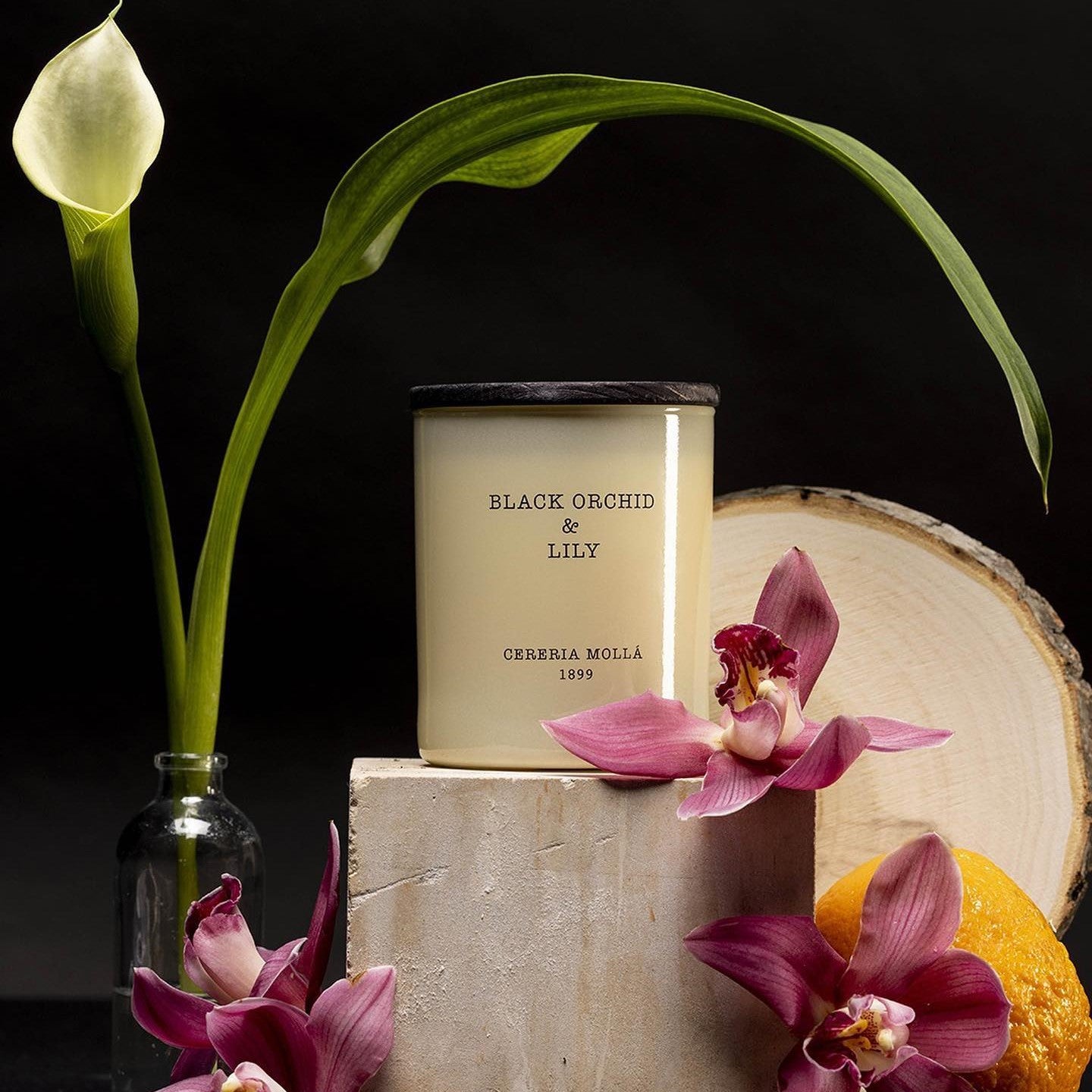 Cereria Mollá Black Orchid & Lily Candle 黑木蘭與百合蠟燭