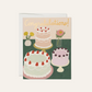 Red Cap Cards - Cake Celebration