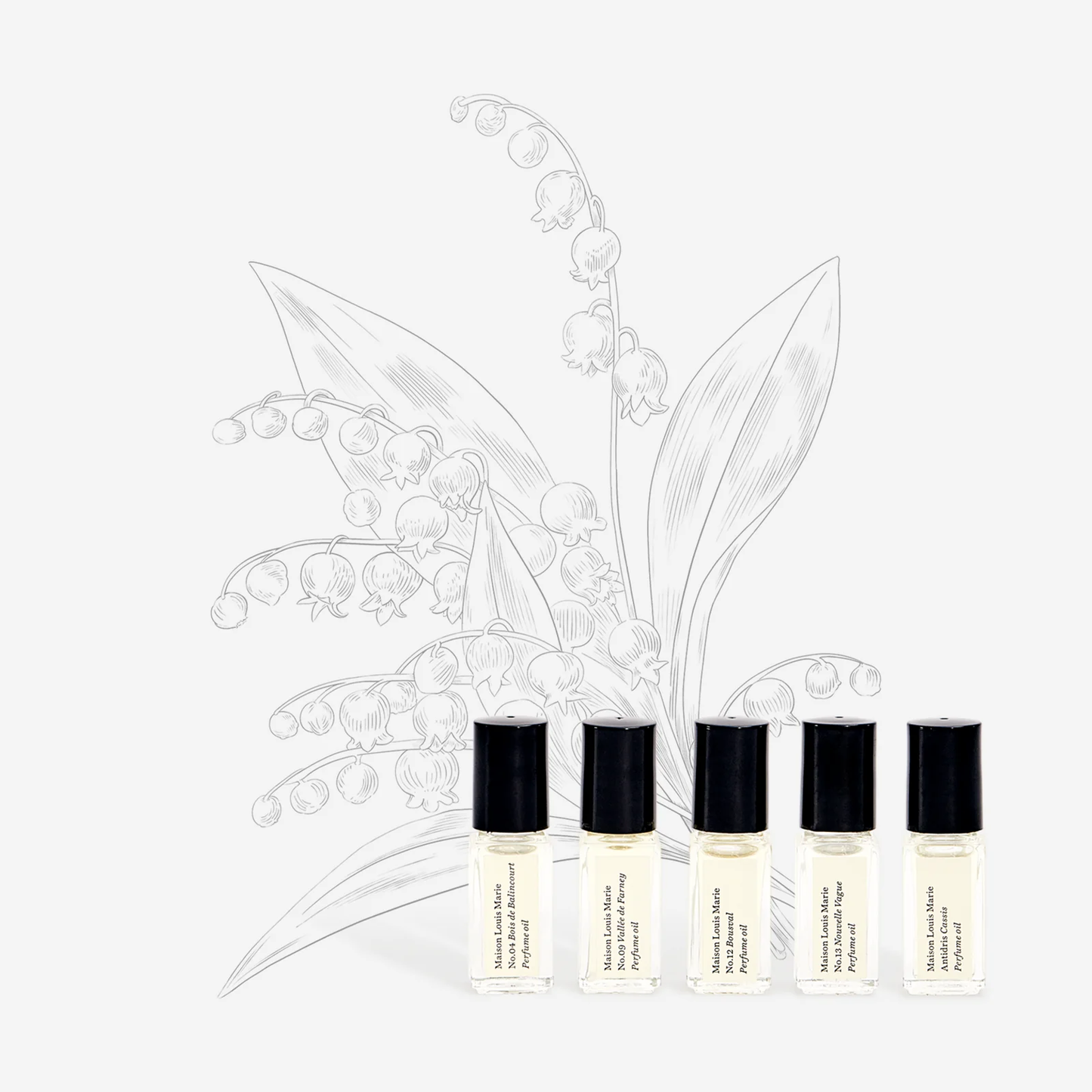 Maison Louis Marie Perfume Oil Discovery Set 滾珠香水油組 - Bestseller Fragrances
