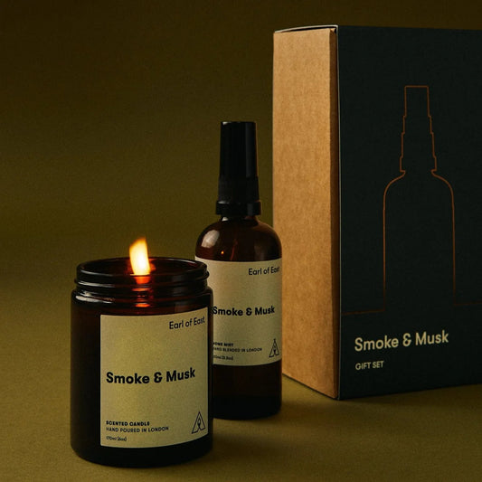 Earl of East Smoke & Musk Duo Gift Set 煙木晨林香氛套裝