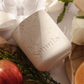 It's Saturday! No.016 果香之境 - 泡沫白磨石款水泥香氛蠟燭 Wooden Wick Candle