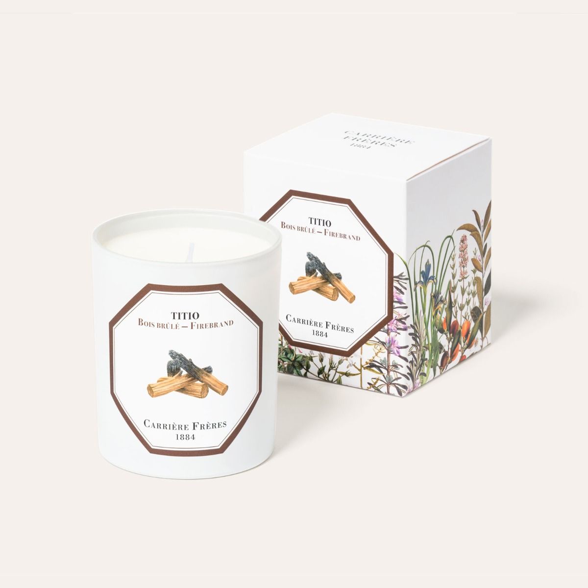 Carrière Frères Firebrand Scented Candle｜炭木 Titio
