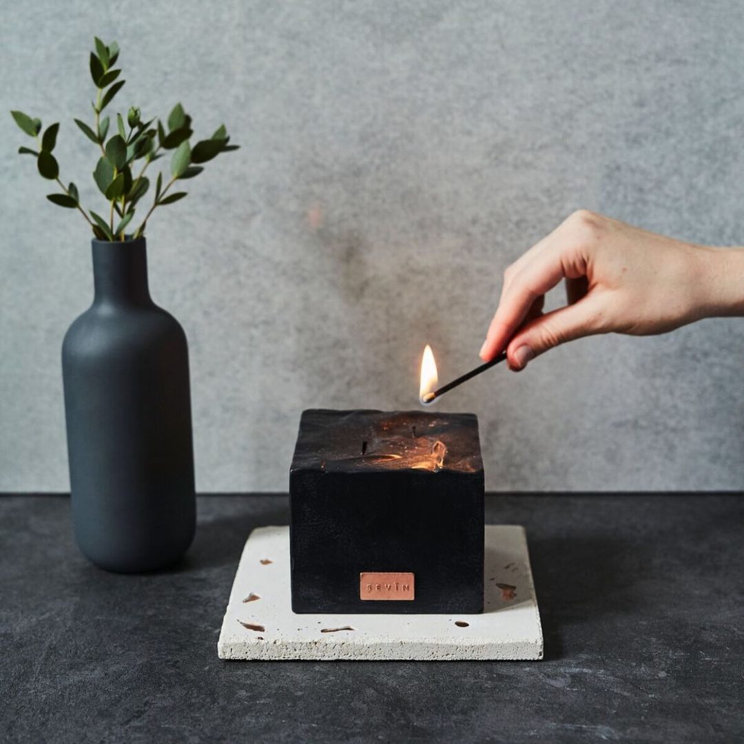 Sevin London Marble Black Scented Candle 石黑香氛蠟燭